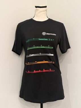 Jägermeister Graphic T Shirt Women’s Small Black Short Sleeve Logo Bar Promo Tee